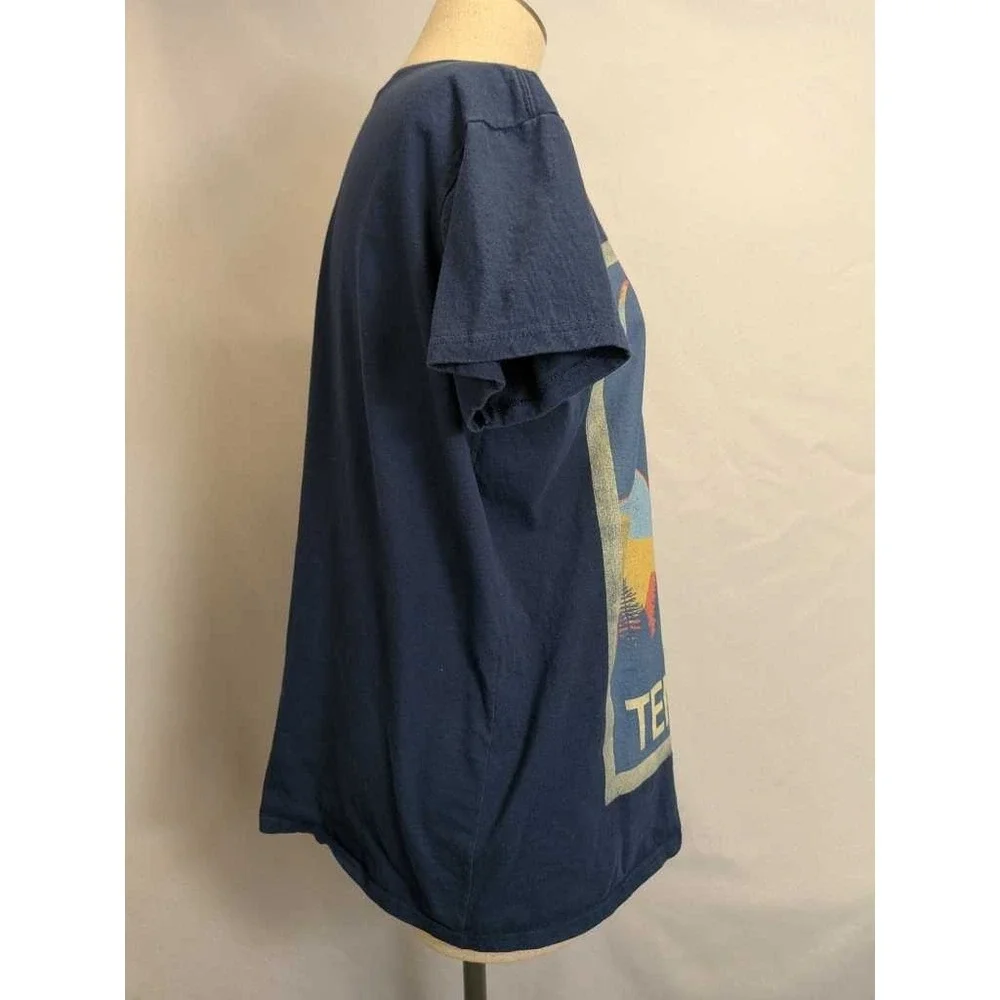 Anvil Eclipse Tennessee 08.21.17 Graphic T Shirt Ladies XL Blue‎ Lightweight